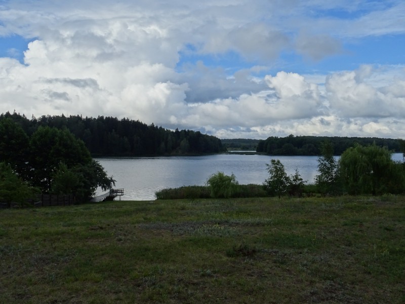 Campsite lake