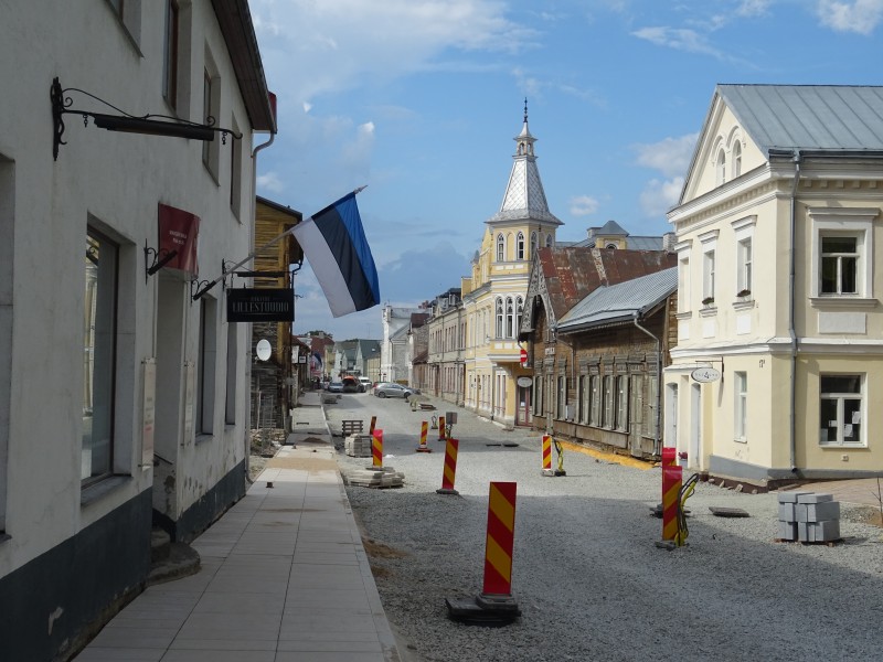 Main street in Rakvere